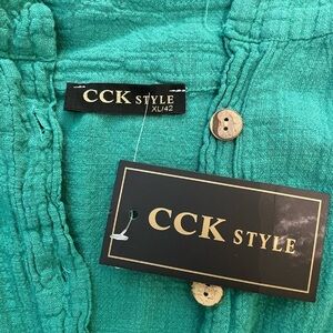 Dress NWT could also be a cover up Beautiful Color of Green